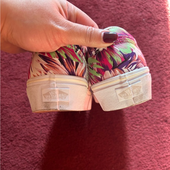 Lace up platform palm leaf vans - Picture 7 of 8